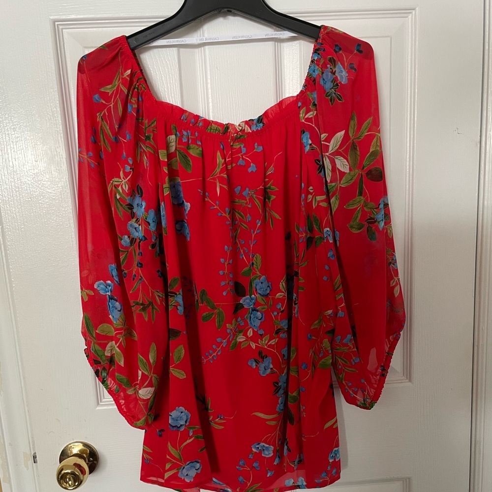 NEW Calvin Klein Blouse 1X